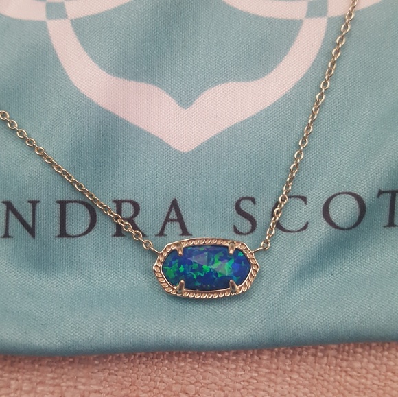 Kendra Scott Jewelry - KENDRA SCOTT DRUSY NECKLACE- LIMITED ED TURQUOISE